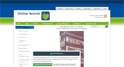 Desktop Screenshot of gruemer-technik.de